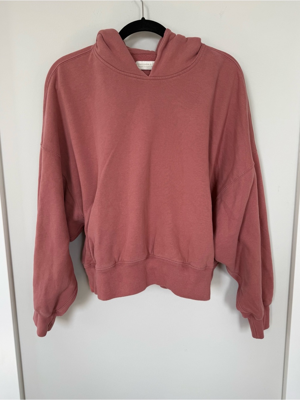Abercrombie & Fitch Dusty Rose Hooded Sweatshirt